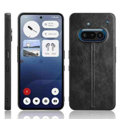 Cow Pattern Sewing Back Cover Phone Case, For Nothing Phone 3a Lite, For Nothing Phone 3a, For Nothing Phone 3a Pro, For Nothing CMF Phone 1, For Nothing Phone 2a, For Nothing Phone 2
