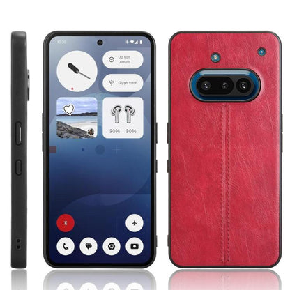 Cow Pattern Sewing Back Cover Phone Case, For Nothing Phone 3a Lite, For Nothing Phone 3a, For Nothing Phone 3a Pro, For Nothing CMF Phone 1, For Nothing Phone 2a, For Nothing Phone 2