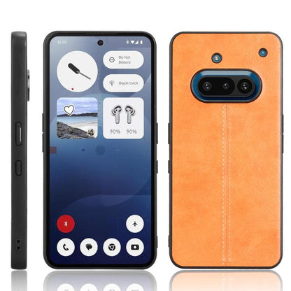 Cow Pattern Sewing Back Cover Phone Case, For Nothing Phone 3a Lite, For Nothing Phone 3a, For Nothing Phone 3a Pro, For Nothing CMF Phone 1, For Nothing Phone 2a, For Nothing Phone 2