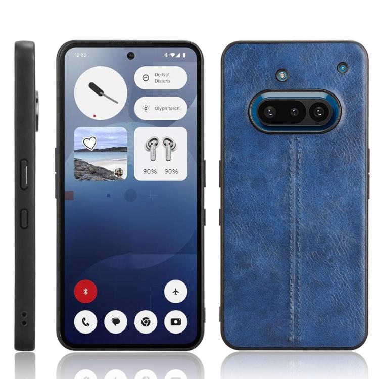 Cow Pattern Sewing Back Cover Phone Case, For Nothing Phone 3a Lite, For Nothing Phone 3a, For Nothing Phone 3a Pro, For Nothing CMF Phone 1, For Nothing Phone 2a, For Nothing Phone 2