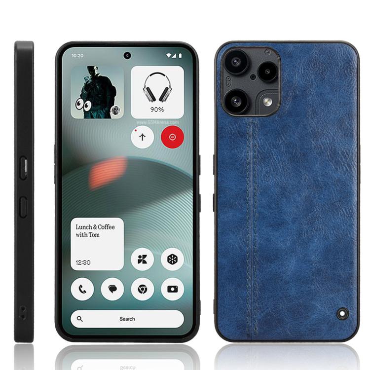Cow Pattern Sewing Back Cover Phone Case, For Nothing Phone 3a Lite, For Nothing Phone 3a, For Nothing Phone 3a Pro, For Nothing CMF Phone 1, For Nothing Phone 2a, For Nothing Phone 2