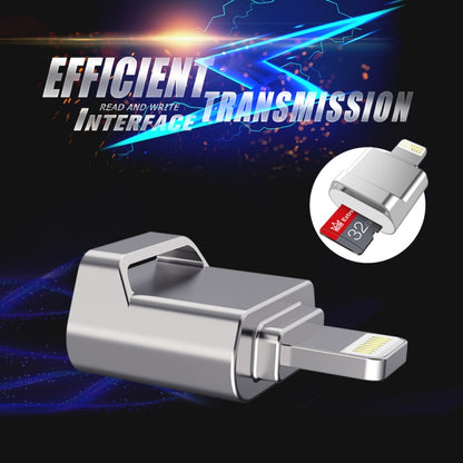 Adaptateur MicroDrive 8 broches vers carte TF Mini lecteur de carte TF pour iPhone et iPad, lecteur de carte