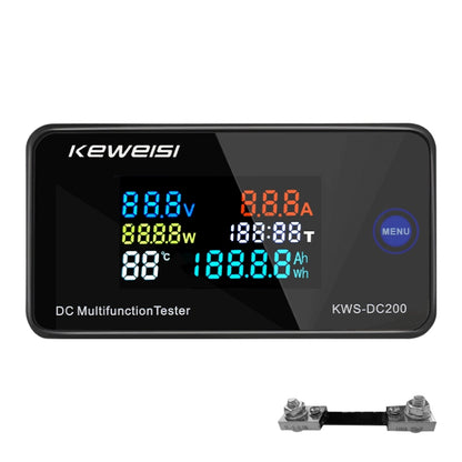 KWS-DC200-100A 8-120V DC Digital Display Voltage Current Watch with Shunt, KWS-DC200-100A