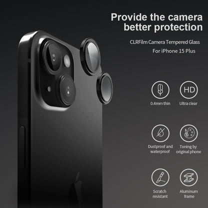 NILLKIN Color Mirror Series Lens Film, For iPhone 15  / 15 Plus