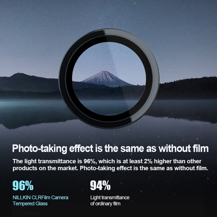 NILLKIN Color Mirror Series Lens Film, For iPhone 15  / 15 Plus