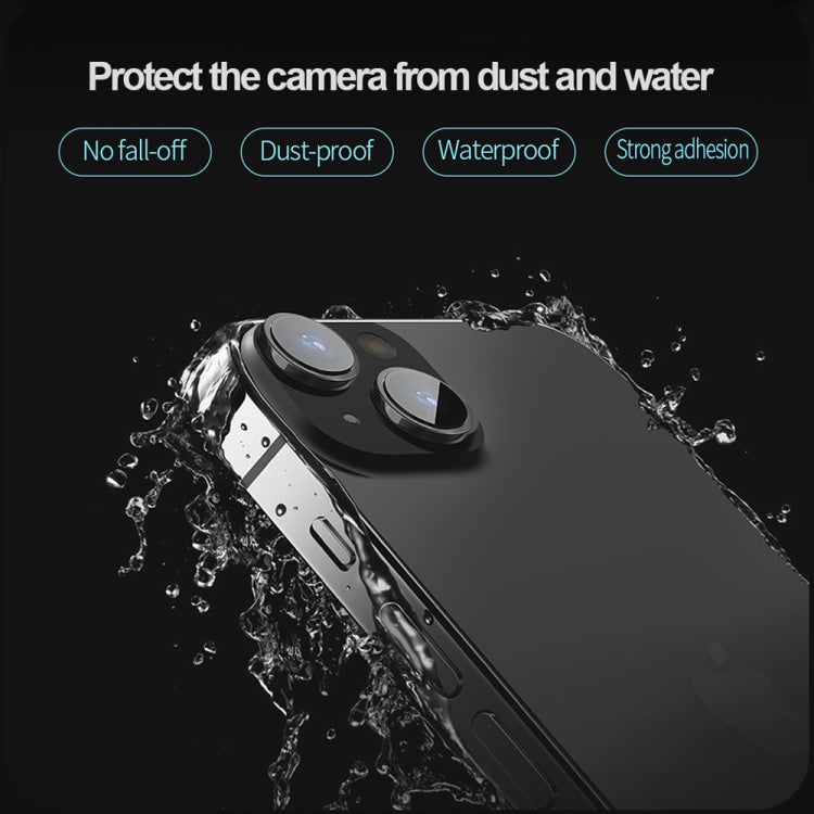 NILLKIN Color Mirror Series Lens Film, For iPhone 15  / 15 Plus