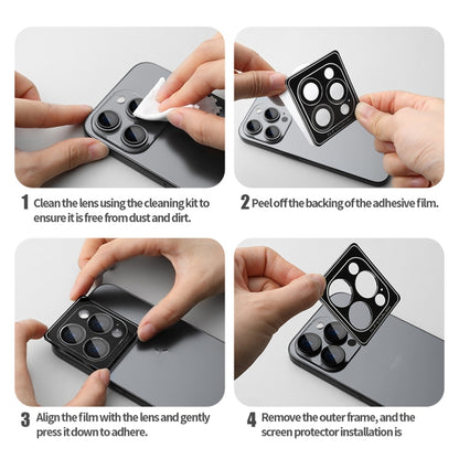 NILLKIN Color Mirror Series Lens Film, For iPhone 15  / 15 Plus