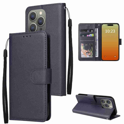 3-Card Slots Multifunctional Leather Phone Case