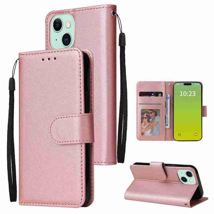 3-Card Slots Multifunctional Leather Phone Case