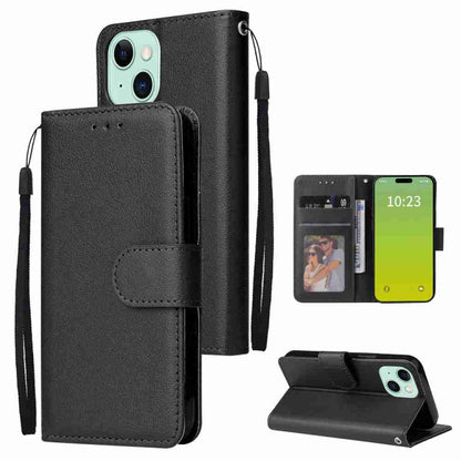 3-Card Slots Multifunctional Leather Phone Case