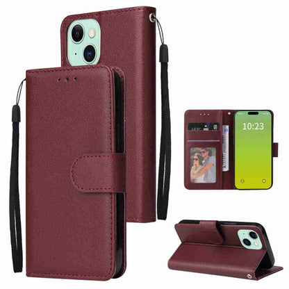 3-Card Slots Multifunctional Leather Phone Case