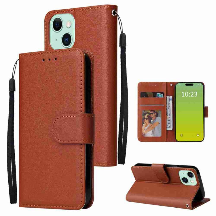 3-Card Slots Multifunctional Leather Phone Case