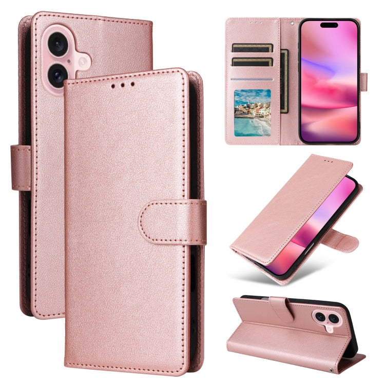 3-Card Slots Multifunctional Leather Phone Case