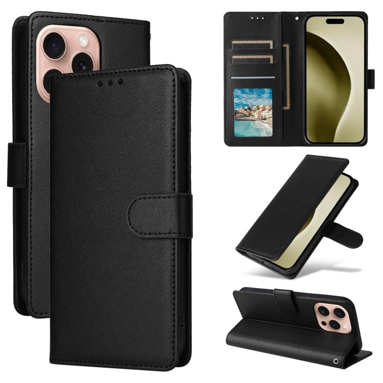 3-Card Slots Multifunctional Leather Phone Case