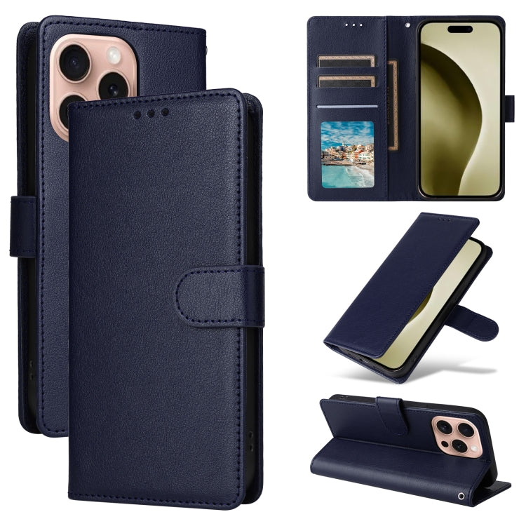 3-Card Slots Multifunctional Leather Phone Case