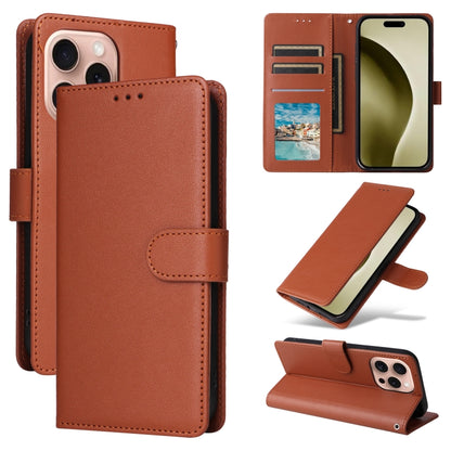 3-Card Slots Multifunctional Leather Phone Case