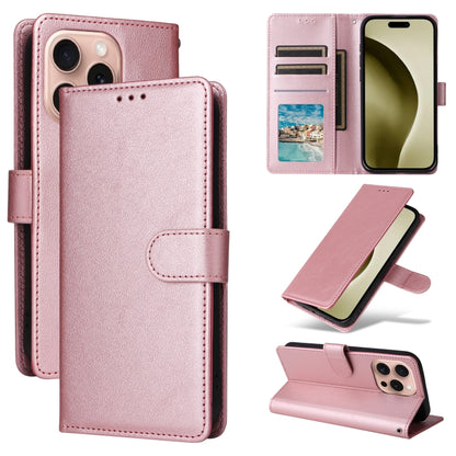 3-Card Slots Multifunctional Leather Phone Case