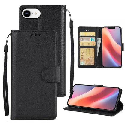 3-Card Slots Multifunctional Leather Phone Case, For iPhone 18 / 17, For iPhone 18 Pro / 17 Pro, For iPhone 18 Pro Max / 17 Pro Max, For iPhone 17e / 16e, For iPhone Air, For iPhone 16 Pro Max, For iPhone 16 Pro, For iPhone 16 Plus, For iPhone 16      ...