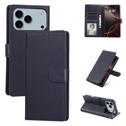 3-Card Slots Multifunctional Leather Phone Case, For iPhone 18 / 17, For iPhone 18 Pro / 17 Pro, For iPhone 18 Pro Max / 17 Pro Max, For iPhone 17e / 16e, For iPhone Air, For iPhone 16 Pro Max, For iPhone 16 Pro, For iPhone 16 Plus, For iPhone 16      ...