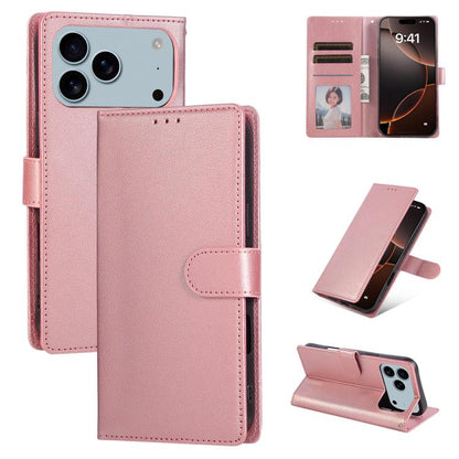 3-Card Slots Multifunctional Leather Phone Case, For iPhone 18 / 17, For iPhone 18 Pro / 17 Pro, For iPhone 18 Pro Max / 17 Pro Max, For iPhone 17e / 16e, For iPhone Air, For iPhone 16 Pro Max, For iPhone 16 Pro, For iPhone 16 Plus, For iPhone 16      ...