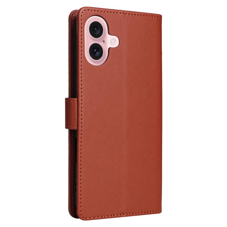 3-Card Slots Multifunctional Leather Phone Case, For iPhone 18 / 17, For iPhone 18 Pro / 17 Pro, For iPhone 18 Pro Max / 17 Pro Max, For iPhone 17e / 16e, For iPhone Air, For iPhone 16 Pro Max, For iPhone 16 Pro, For iPhone 16 Plus, For iPhone 16      ...