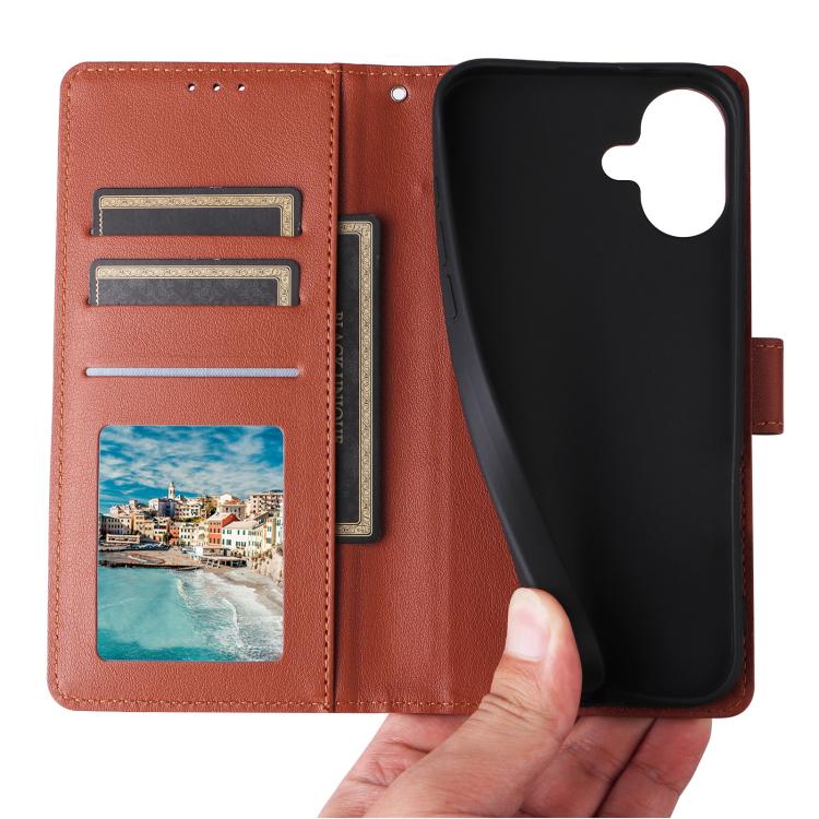 3-Card Slots Multifunctional Leather Phone Case, For iPhone 18 / 17, For iPhone 18 Pro / 17 Pro, For iPhone 18 Pro Max / 17 Pro Max, For iPhone 17e / 16e, For iPhone Air, For iPhone 16 Pro Max, For iPhone 16 Pro, For iPhone 16 Plus, For iPhone 16      ...