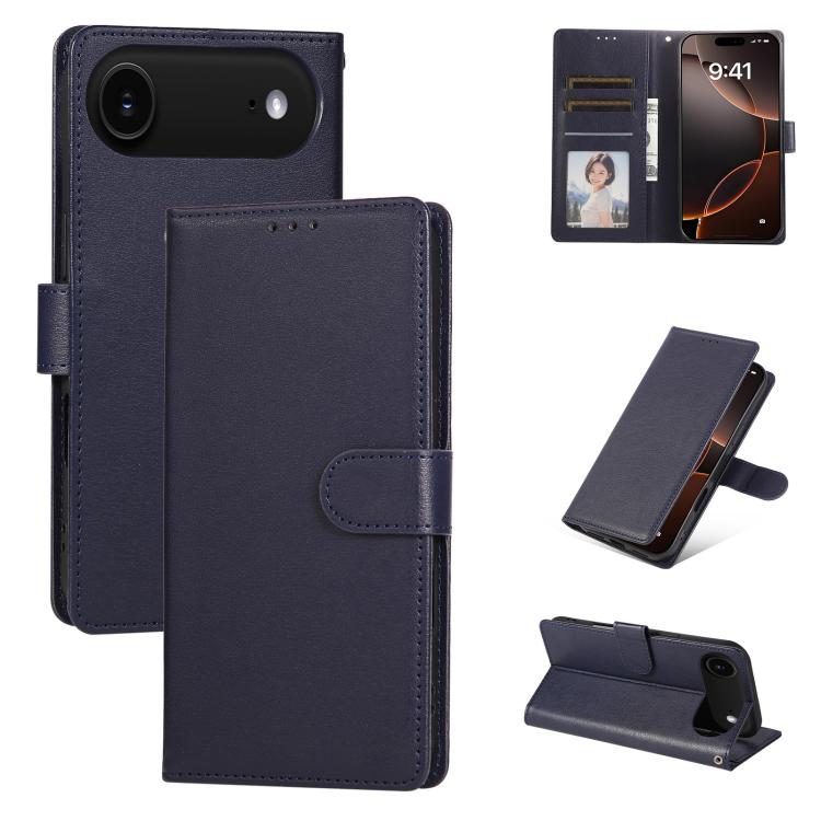 3-Card Slots Multifunctional Leather Phone Case