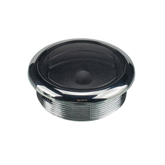 Knob Type 75mm AC Air Outlet Vent for RV Bus Boat Yacht, Thread Height: 22mm, 22mm Knob Type