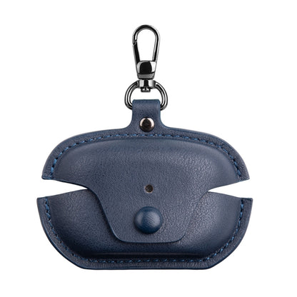 Leather TWS Earphone Protective Case with Hook, For Sony WF-1000XM5