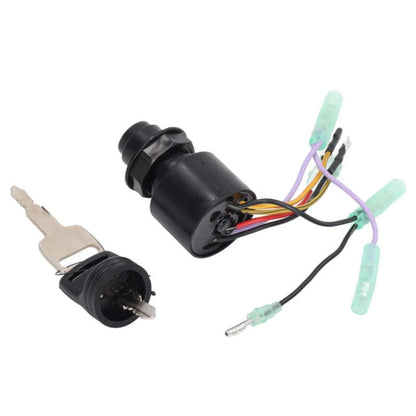 For Mercury Outboard Key Ignition Switch Control Box Side Control Starter Switch 17009A5, 17009A5