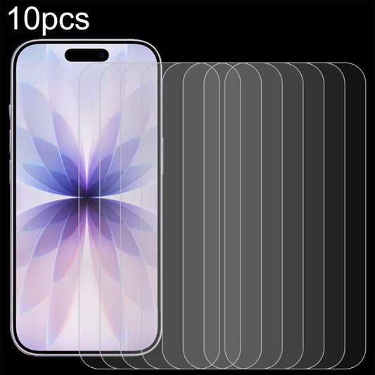 10pcs 0.26mm 9H 2.5D Tempered Glass Film, For iPhone 18 Pro / 17 / 17 Pro, For iPhone 18 Pro Max / 17 Pro Max, For iPhone Air, For iPhone 16 Pro Max, For iPhone 16 Pro, For iPhone 16, For iPhone 16 Plus, For iPhone 15 Plus / 15 Pro Max                 ...