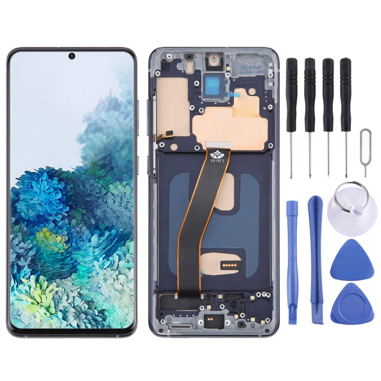 TFT LCD Screen Digitizer Full Assembly with Frame, Not Supporting Fingerprint Identification
