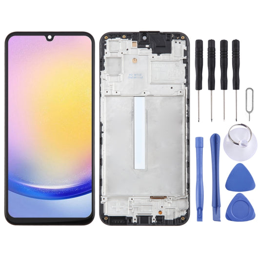 TFT LCD Screen Digitizer Full Assembly with Frame, Not Supporting Fingerprint Identification