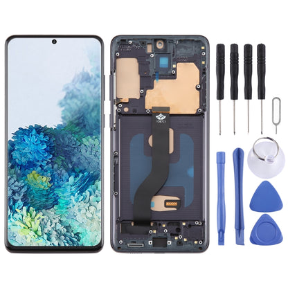 TFT LCD Screen Digitizer Full Assembly with Frame, Not Supporting Fingerprint Identification
