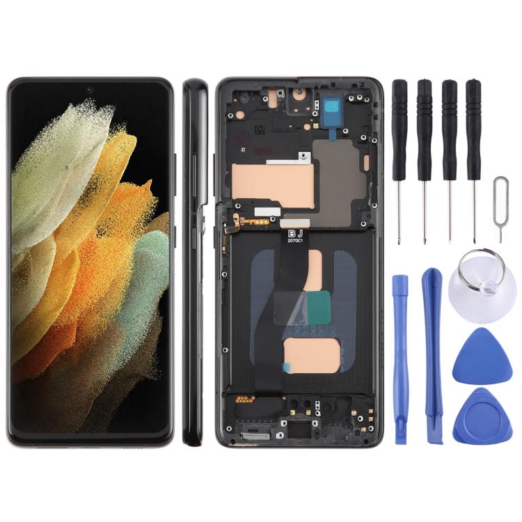 TFT LCD Screen Digitizer Full Assembly with Frame, Not Supporting Fingerprint Identification