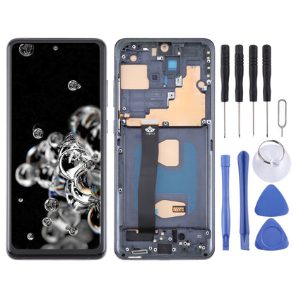 TFT LCD Screen Digitizer Full Assembly with Frame, Not Supporting Fingerprint Identification
