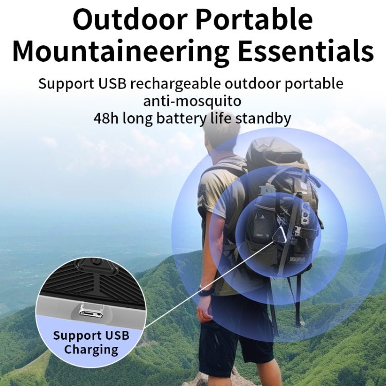 709 Outdoor Camping Ultrasonic Portable Mosquito Repeller