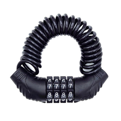 Portable Bicycle Lock Anti-theft Password Lock, 4 Digit