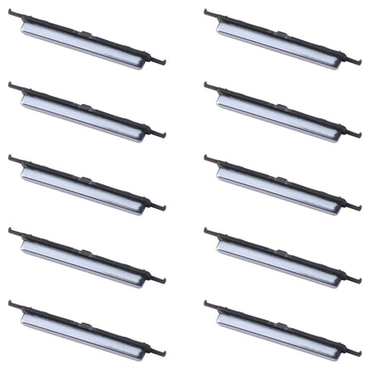 10pcs Volume Control Button, For Samsung Galaxy S20 FE SM-G780, For Samsung Galaxy Z Flip 5G SM-F707, For Samsung Galaxy M23 SM-M236, For Samsung Galaxy A23 SM-A235, For Samsung Galaxy A53 5G SM-A536, For Samsung Galaxy A73 5G SM-A736������������������...