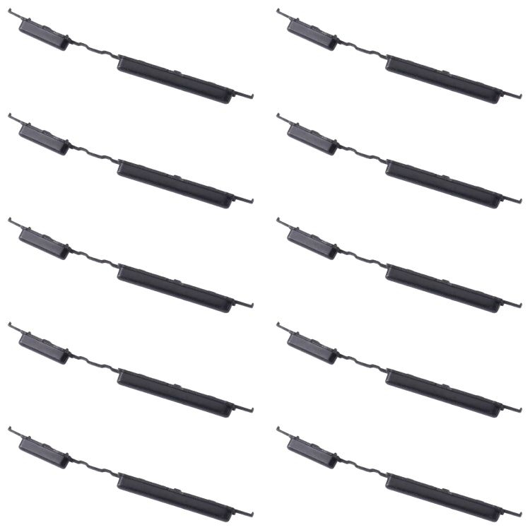 10pcs Volume Control Button, For Samsung Galaxy S20 FE SM-G780, For Samsung Galaxy Z Flip 5G SM-F707, For Samsung Galaxy M23 SM-M236, For Samsung Galaxy A23 SM-A235, For Samsung Galaxy A53 5G SM-A536, For Samsung Galaxy A73 5G SM-A736������������������...