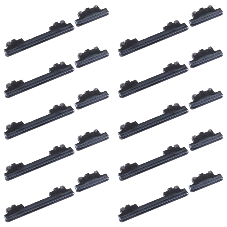 10pcs Volume Control Button, For Samsung Galaxy S20 FE SM-G780, For Samsung Galaxy Z Flip 5G SM-F707, For Samsung Galaxy M23 SM-M236, For Samsung Galaxy A23 SM-A235, For Samsung Galaxy A53 5G SM-A536, For Samsung Galaxy A73 5G SM-A736������������������...