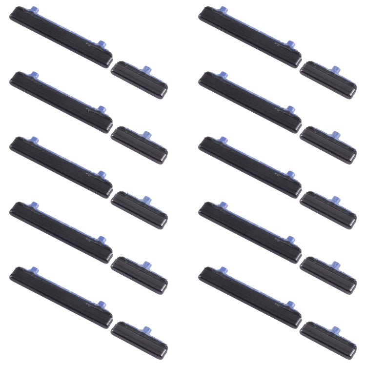 10pcs Volume Control Button, For Samsung Galaxy S20 FE SM-G780, For Samsung Galaxy Z Flip 5G SM-F707, For Samsung Galaxy M23 SM-M236, For Samsung Galaxy A23 SM-A235, For Samsung Galaxy A53 5G SM-A536, For Samsung Galaxy A73 5G SM-A736������������������...