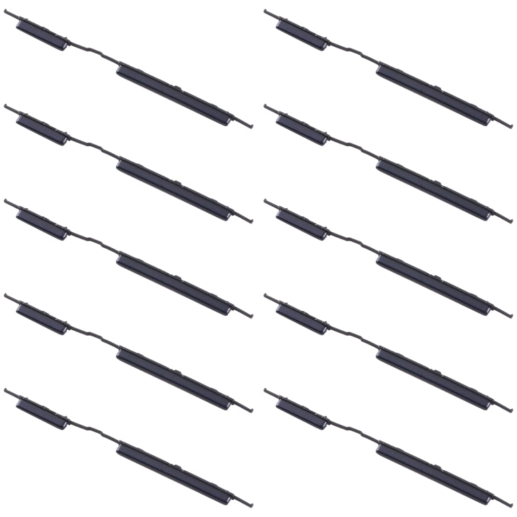 10pcs Volume Control Button, For Samsung Galaxy S20 FE SM-G780, For Samsung Galaxy Z Flip 5G SM-F707, For Samsung Galaxy M23 SM-M236, For Samsung Galaxy A23 SM-A235, For Samsung Galaxy A53 5G SM-A536, For Samsung Galaxy A73 5G SM-A736������������������...