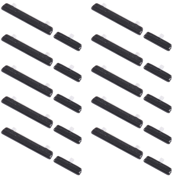 10pcs Volume Control Button, For Samsung Galaxy S20 FE SM-G780, For Samsung Galaxy Z Flip 5G SM-F707, For Samsung Galaxy M23 SM-M236, For Samsung Galaxy A23 SM-A235, For Samsung Galaxy A53 5G SM-A536, For Samsung Galaxy A73 5G SM-A736������������������...