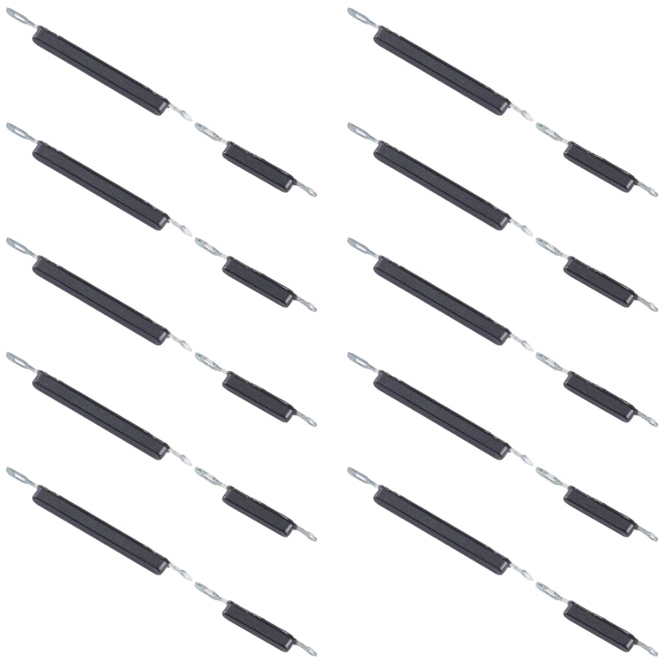 10pcs Volume Control Button, For Samsung Galaxy S20 FE SM-G780, For Samsung Galaxy Z Flip 5G SM-F707, For Samsung Galaxy M23 SM-M236, For Samsung Galaxy A23 SM-A235, For Samsung Galaxy A53 5G SM-A536, For Samsung Galaxy A73 5G SM-A736������������������...