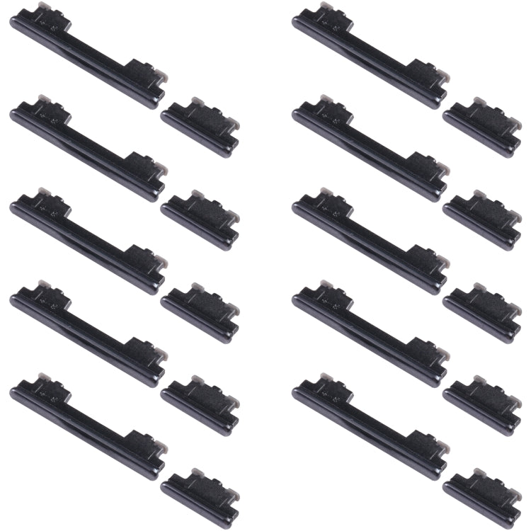 10pcs Volume Control Button, For Samsung Galaxy S20 FE SM-G780, For Samsung Galaxy Z Flip 5G SM-F707, For Samsung Galaxy M23 SM-M236, For Samsung Galaxy A23 SM-A235, For Samsung Galaxy A53 5G SM-A536, For Samsung Galaxy A73 5G SM-A736������������������...