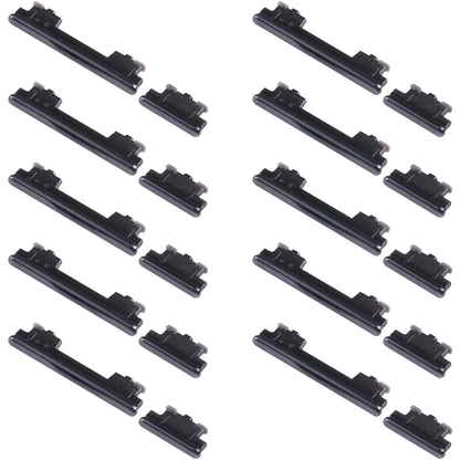 10pcs Volume Control Button, For Samsung Galaxy S20 FE SM-G780, For Samsung Galaxy Z Flip 5G SM-F707, For Samsung Galaxy M23 SM-M236, For Samsung Galaxy A23 SM-A235, For Samsung Galaxy A53 5G SM-A536, For Samsung Galaxy A73 5G SM-A736������������������...