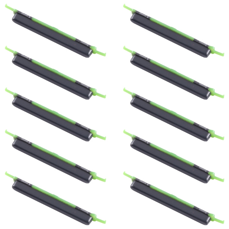 10pcs Volume Control Button, For Samsung Galaxy S20 FE SM-G780, For Samsung Galaxy Z Flip 5G SM-F707, For Samsung Galaxy M23 SM-M236, For Samsung Galaxy A23 SM-A235, For Samsung Galaxy A53 5G SM-A536, For Samsung Galaxy A73 5G SM-A736������������������...