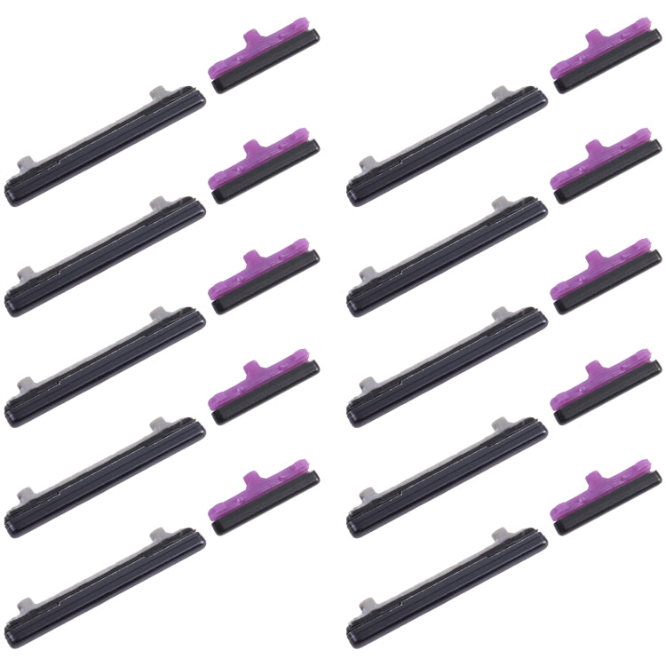 10pcs Volume Control Button, For Samsung Galaxy S20 FE SM-G780, For Samsung Galaxy Z Flip 5G SM-F707, For Samsung Galaxy M23 SM-M236, For Samsung Galaxy A23 SM-A235, For Samsung Galaxy A53 5G SM-A536, For Samsung Galaxy A73 5G SM-A736������������������...