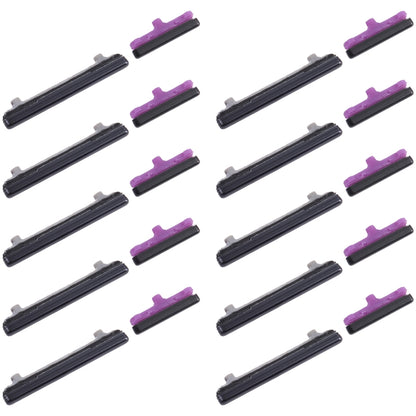 10pcs Volume Control Button, For Samsung Galaxy S20 FE SM-G780, For Samsung Galaxy Z Flip 5G SM-F707, For Samsung Galaxy M23 SM-M236, For Samsung Galaxy A23 SM-A235, For Samsung Galaxy A53 5G SM-A536, For Samsung Galaxy A73 5G SM-A736������������������...